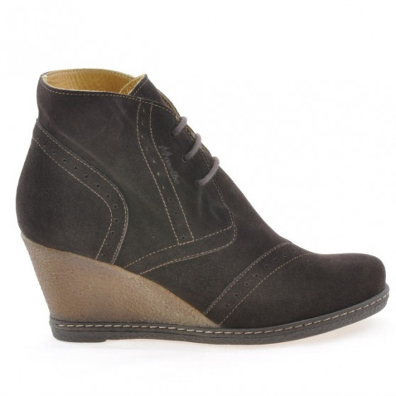 Bottes femme 3230-1 velours café Bottes femme 3230-1 velours café