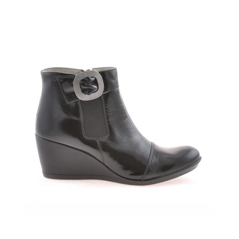 Bottes femme 238 vernis noir