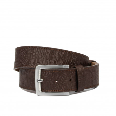 Ceinture homme 34bc marron caviar