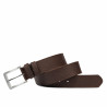 Ceinture homme 34bc marron caviar