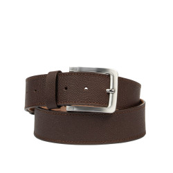 Ceinture homme 34bc marron caviar