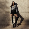 Bottes femme 3405 bufo noir combiné lifestyle