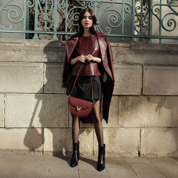 Sac à main pour femme bandoulière 035g bordeaux