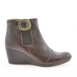 Bottes femme 238 chocolat