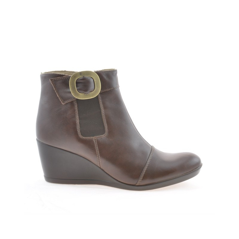 Bottes femme 238 chocolat