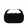 Sac à main femme 038g 01 en daim noir