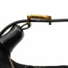 Sac à main femme 037g en daim noir
