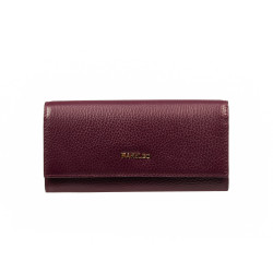 Portefeuille femme 207g bordeaux