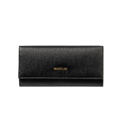 Portefeuille femme 207g noir caviar
