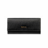 Portefeuille femme 207g noir caviar