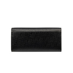 Portefeuille femme 207g noir caviar