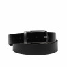 Ceinture hommes 73b noir brillant