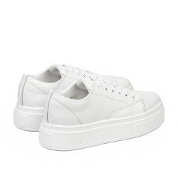 Baskets femme 6083 blanc