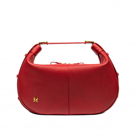 Sac à main femme 038g rouge caviar