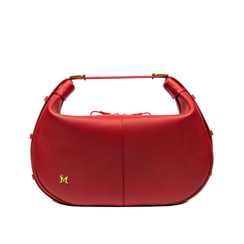 Sac à main femme 038g rouge caviar