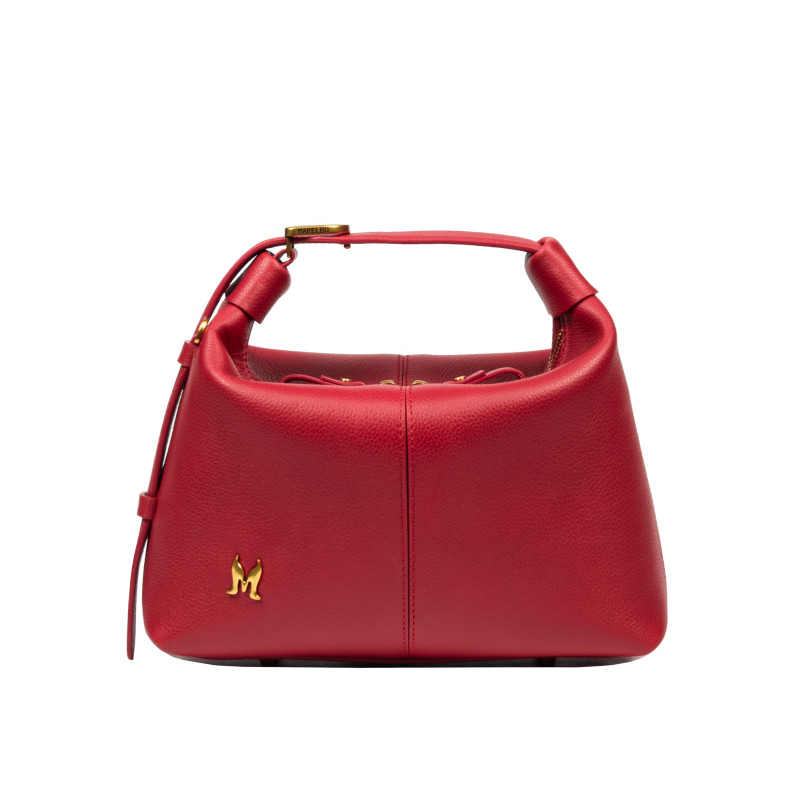 Sac à main femme 037g rouge caviar