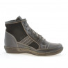 Bottes femme 3227 café combiné
