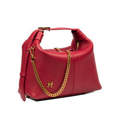 Sac à main femme 037g rouge caviar