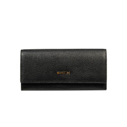 Portefeuille femme 207g noir caviar M