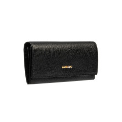 Portefeuille femme 207g noir caviar M