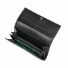 Portefeuille femme 207g noir caviar