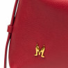 Sac à main femme 037g rouge caviar