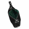 Sac à main femme 038g 01 en daim noir