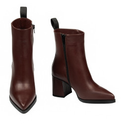 Bottes à talons femme 1401 marron
