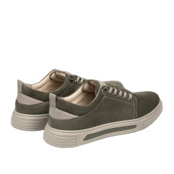 Chaussures casual homme 982 bufo kaki combiné