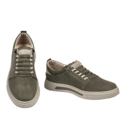 Chaussures casual homme 982 bufo kaki combiné