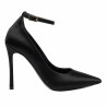 Chaussures élégantes pour femme 1311 satin noir