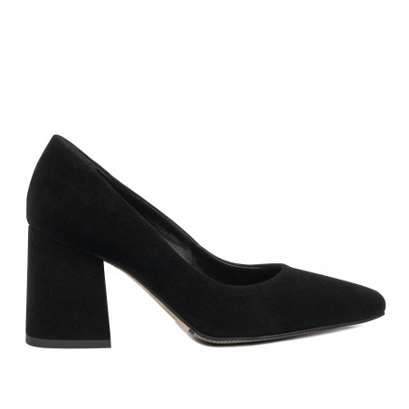 Chaussures élégantes femme 1315 noir velours