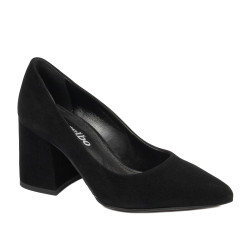 Chaussures élégantes femme 1315 noir velours
