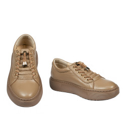 Chaussures casual femme 6084 latte