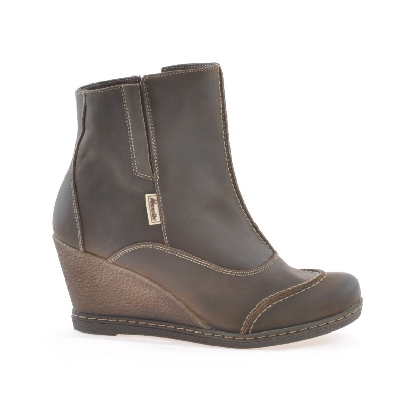Bottines femme 259 tuxon café