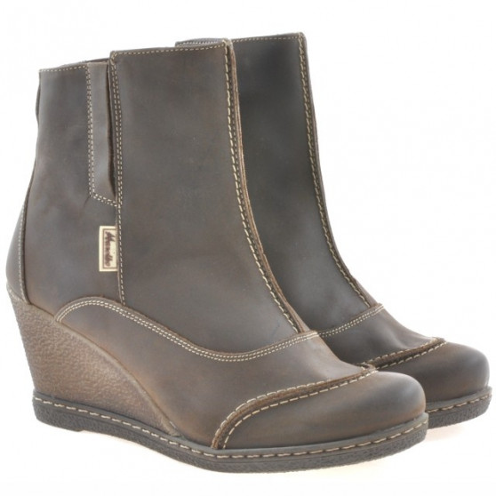 Bottines femme 259 tuxon café