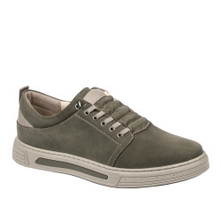 Chaussures casual homme 982 bufo kaki combiné
