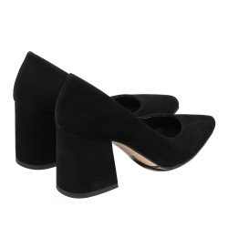 Chaussures élégantes femme 1315 noir velours
