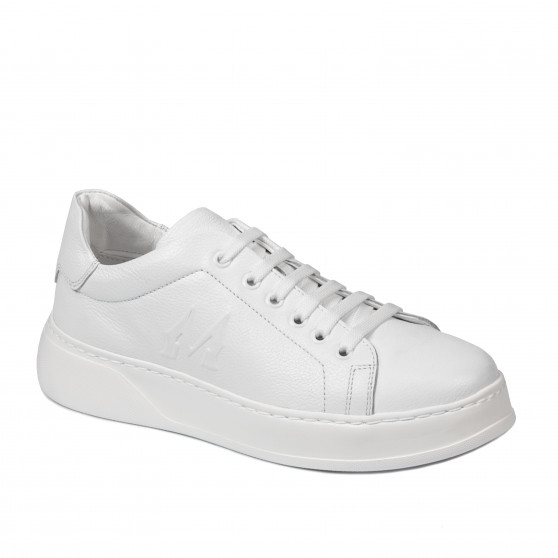 Chaussures de sport adolescents 8003 blanc