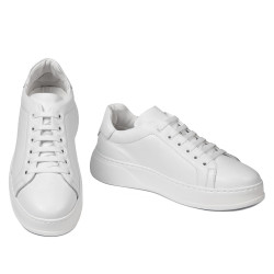 Chaussures de sport adolescents 8003 blanc