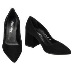 Chaussures élégantes femme 1315 noir velours