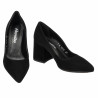 Chaussures élégantes femme 1315 noir velours