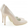 Chaussures élégantes femme 1241 vernis beige nacré