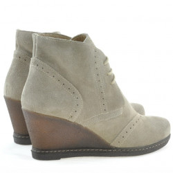 Bottes femme 3230-1 sable velours