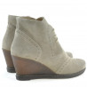 Bottes femme 3230-1 sable velours
