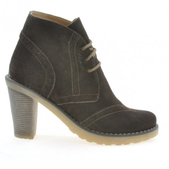 Bottes femme 3230 velours café