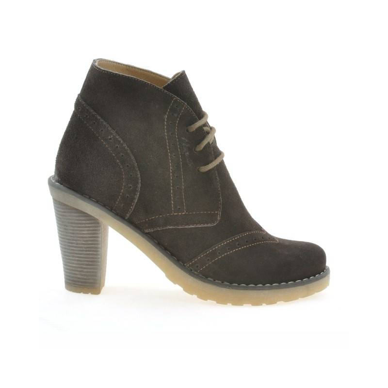 Bottes femme 3230 velours café