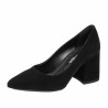 Chaussures élégantes femme 1315 noir velours