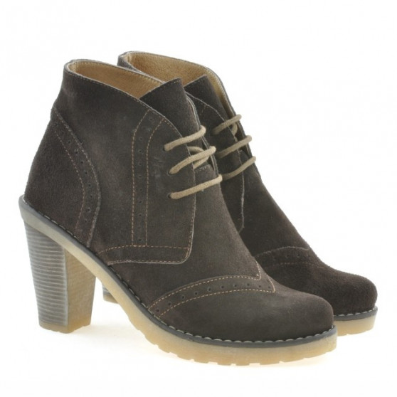 Bottes femme 3230 velours café