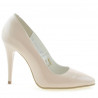 Chaussures élégantes femme 1241 vernis beige nacré